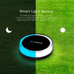 اضاءة الحديقة مايباو الذكية تشحن بالطاقة الشمسية متعددة الألوان Play Bulb Garden Light with App Control